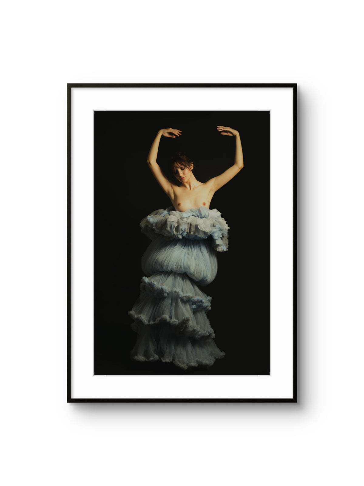 Ghost 2 by Jules Dioquino, framed print mockup
