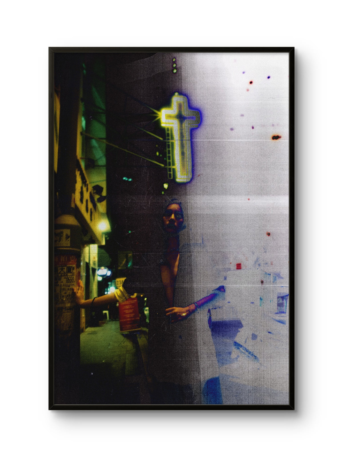 Sodium Gospel by Kevin Brent, framed print mockup