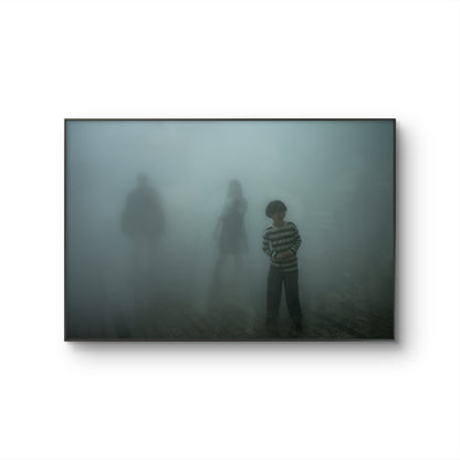 Shroud 1 by Fritz Lim, framed print mockup