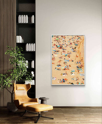 Beachspotting: a pidgeon goes for a tan