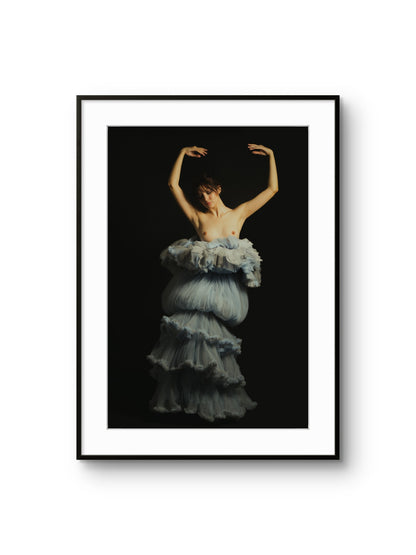 Ghost 2 by Jules Dioquino, framed print mockup