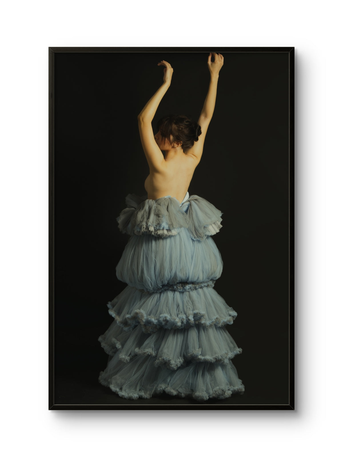 Ghost 3 by Jules Dioquino, framed print mockup