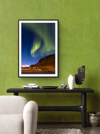A Spectrum of Colors by Mare Collantes shown framed in an interior