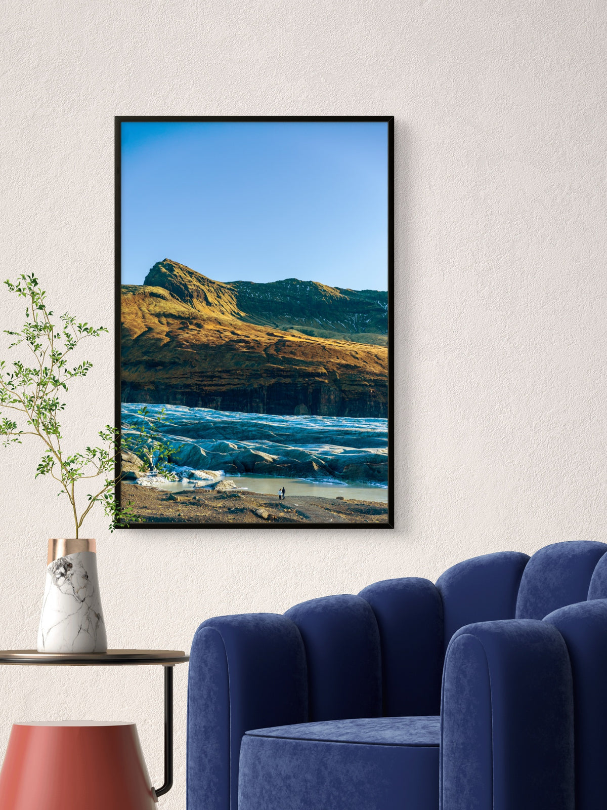 Layers by Mare Collantes shown framed in an interior
